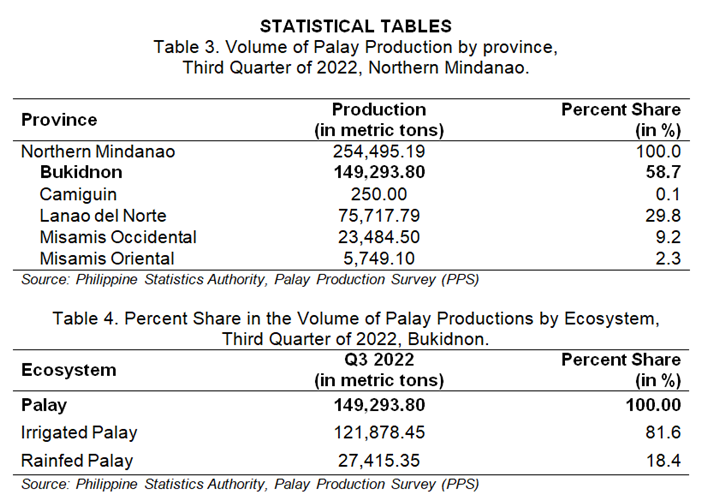 Table 3 and 4